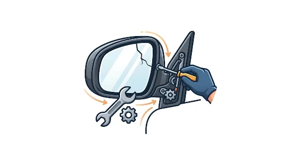 Car side Mirror Repair & Refurbishing & Upgrading & fully assemble